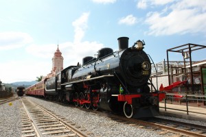 Maria Fumaça - Trem da Vale na Estação de Mariana